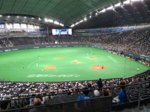 札幌ドーム野球観戦