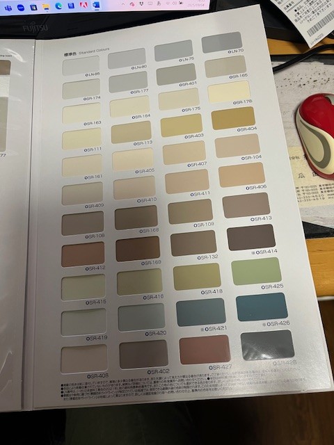 地域限定号　色選び１